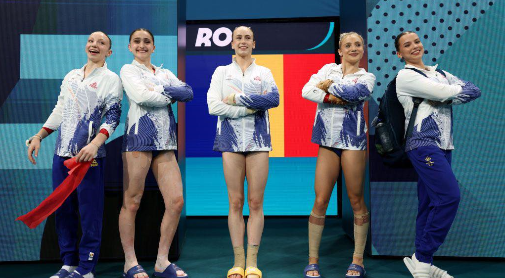JO 2024. Echipa de gimnastică a României, locul 7 în finala feminină pe echipe. SUA au luat aurul