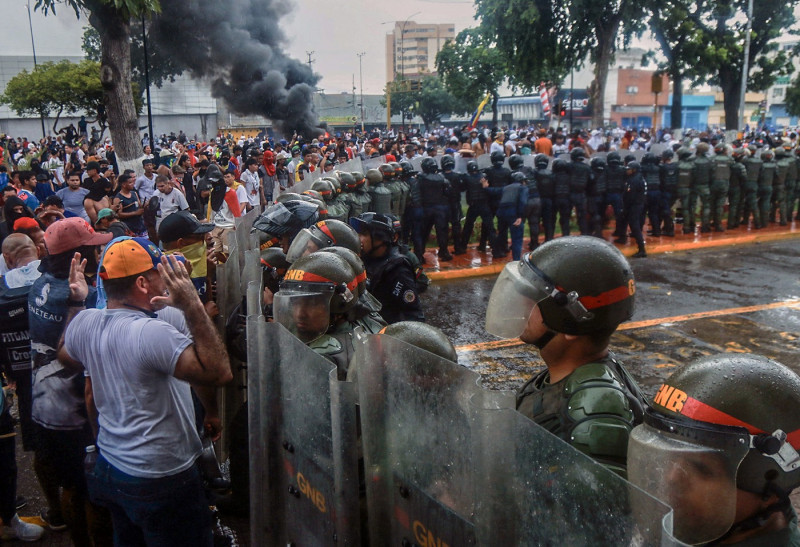 venezuela revolte