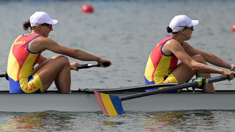 JO 2024. Canotoarele Ioana Vrînceanu şi Roxana Anghel s-au calificat în finală la dublu rame feminin: „A fost o cursă bună”