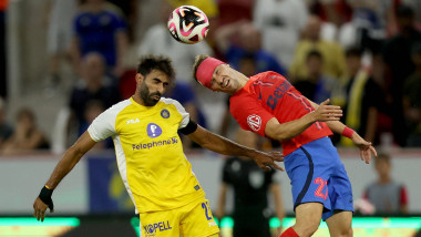 31.07.2024 Budapest(Hungary) FC Maccabi Tel Aviv-FCSB Uefa second leg champions league second qualifying round men s foo