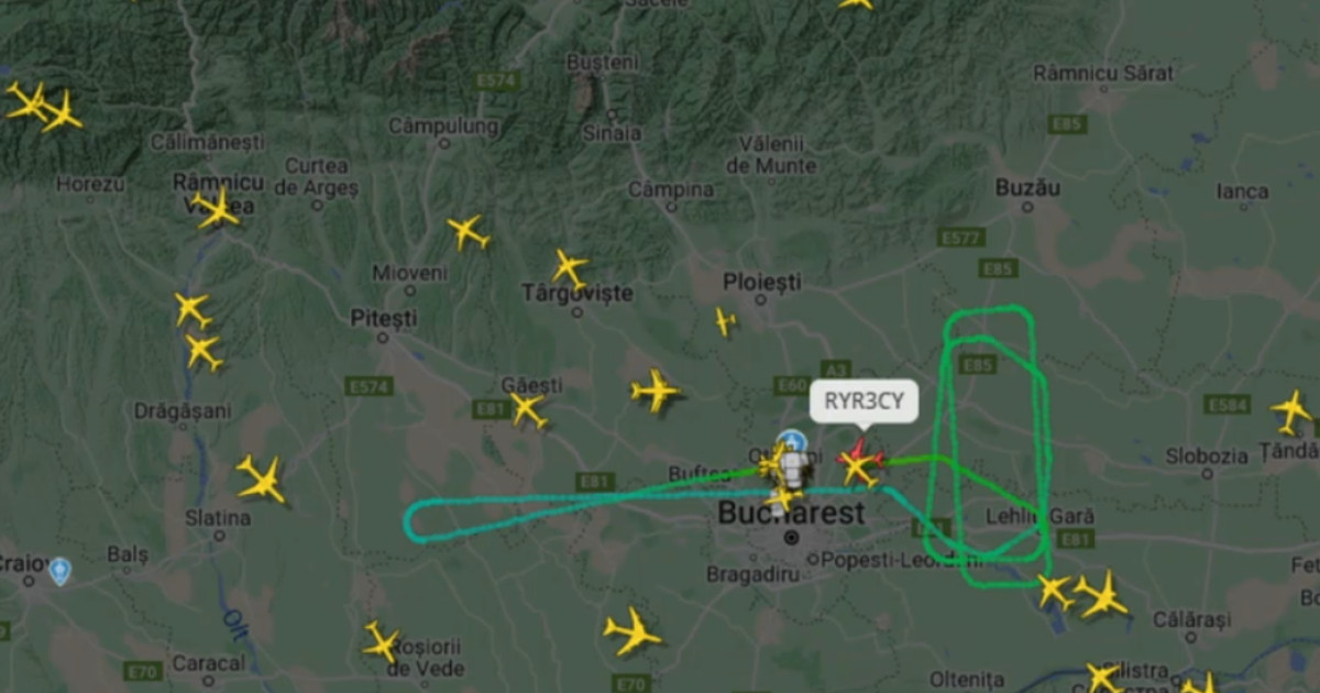 Alertă pe Otopeni. Un avion cu 153 de pasageri a declarat urgență și vrea să aterizeze, la doar câteva minute după decolare|EpicNews