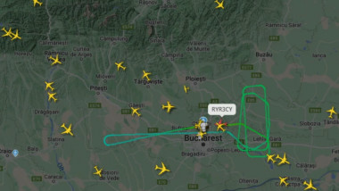 avioane deasupra aeroportiilui otopeni radar