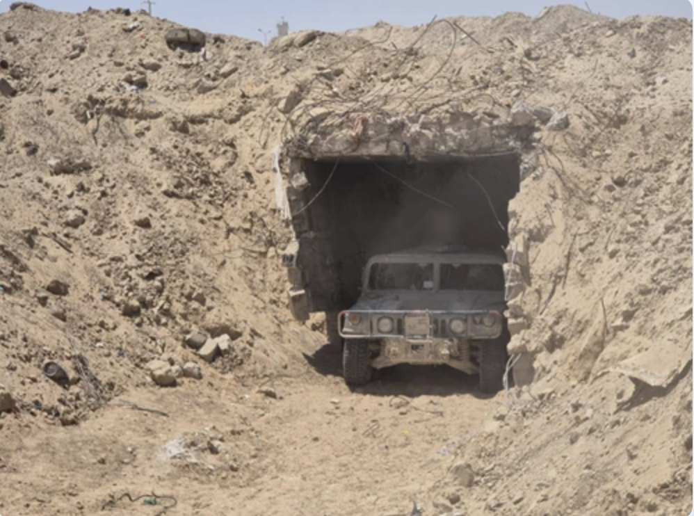 Armata israeliană a descoperit un tunel suficient de mare pentru ca vehiculele să poată trece prin el, în zona de frontieră Gaza-Egipt