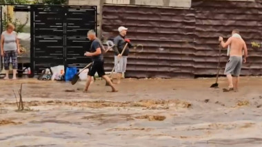 Furtună pe litoral.