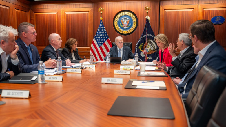 Joe Biden în „Situation Room”