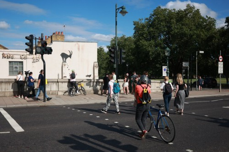 New Banksy Artwork in London, London, UK - 05 Aug 2024