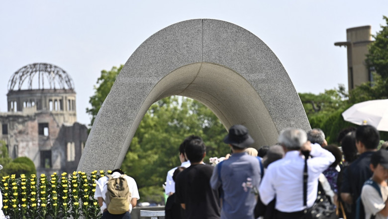 79th anniversary of the first atomic bomb in Hiroshima