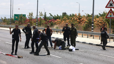 politia din israel loc cu ramasite de drona hezbollah