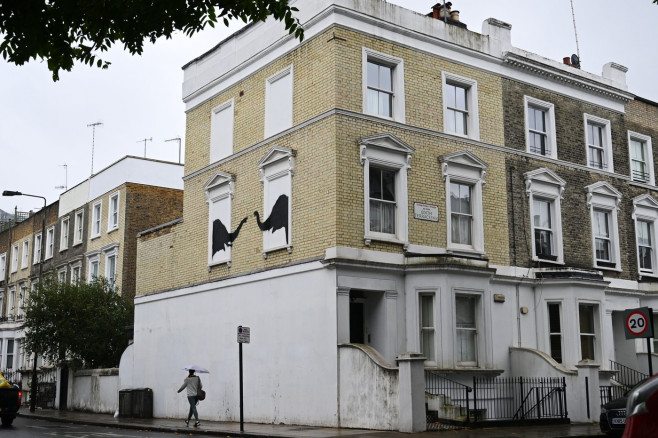 New Banksy artwork in Chelsea, London, UK - 06 Aug 2024