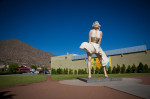 Statuia lui Marilyn Monroe din Palm Springs