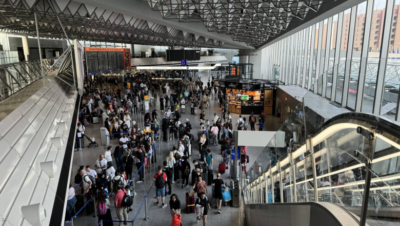 Aeroportul din Frankfurt. Foto: Profimedia Images