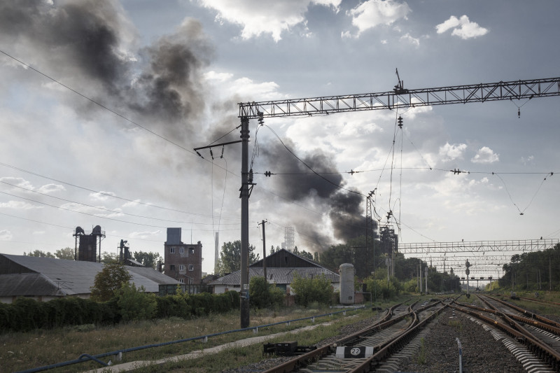 Traces of war in Ukraine