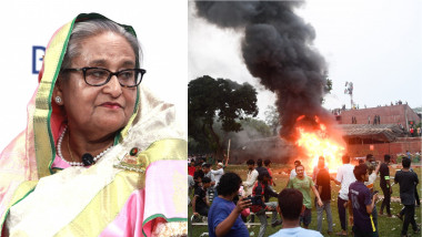 Sheikh Hasina / proteste violente la reședința fostei prim-ministre a Bangladeshului