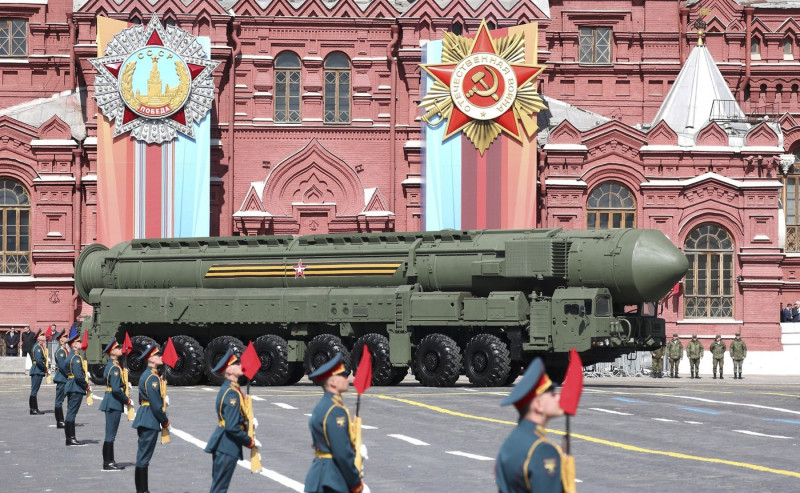 Russian President Putin Hosts Annual Victory Day Parade in Red Square