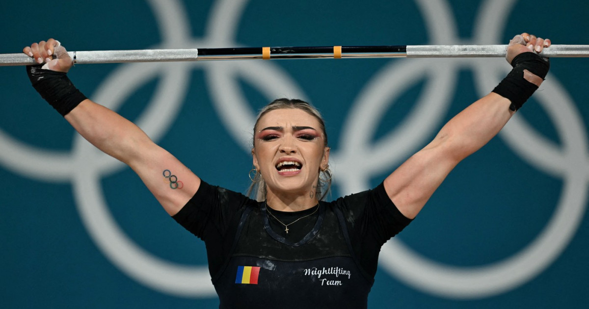 A opta medalie pentru România la JO 2024. Mihaela Cambei a câștigat argintul la haltere