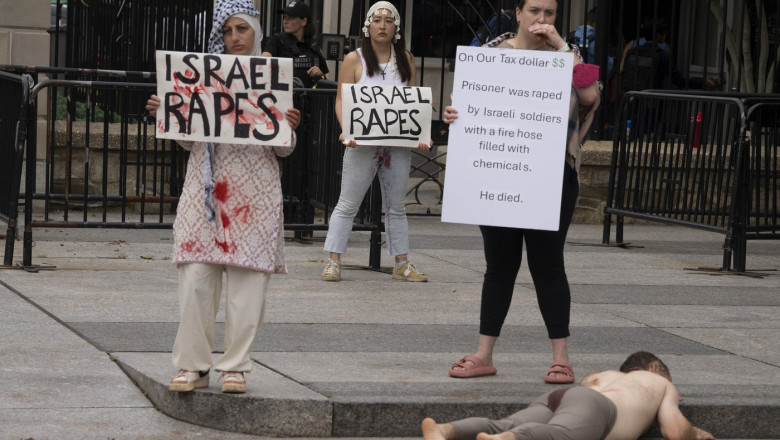 Demonstranți antiisraelieni