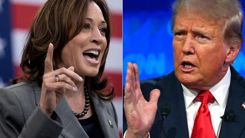 Kamala Harris și Donald Trump au acceptat o dezbatere la ABC. Foto: Profimedia Images