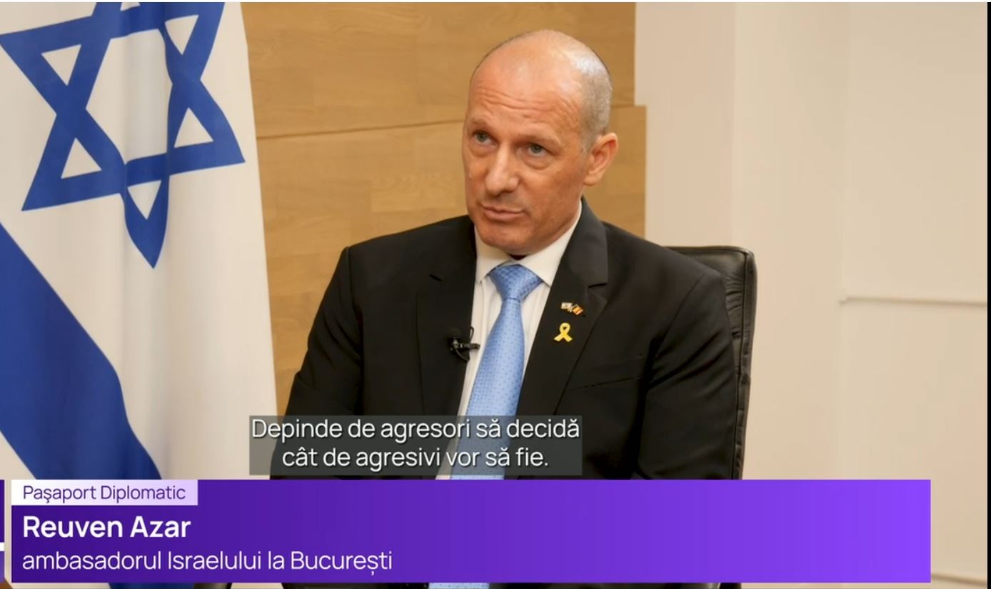Va fi sau nu un război mai amplu în Orientul Mijlociu? Ambasadorul israelian: „Nu vom cere de la nimeni permisiunea de a ne apăra”