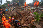 16 Dead In Landslide At Tribal Village In Raigad District Of Maharashtra, India - 20 Jul 2023