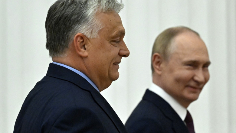 Viktor Orban și Vladimir Putin