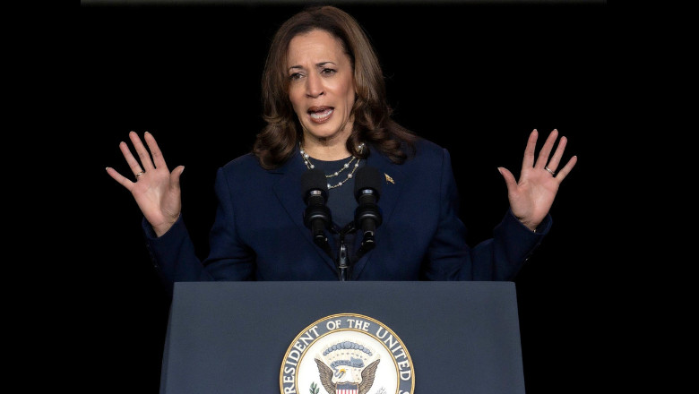 kamala harris vorbind in Houston Texas