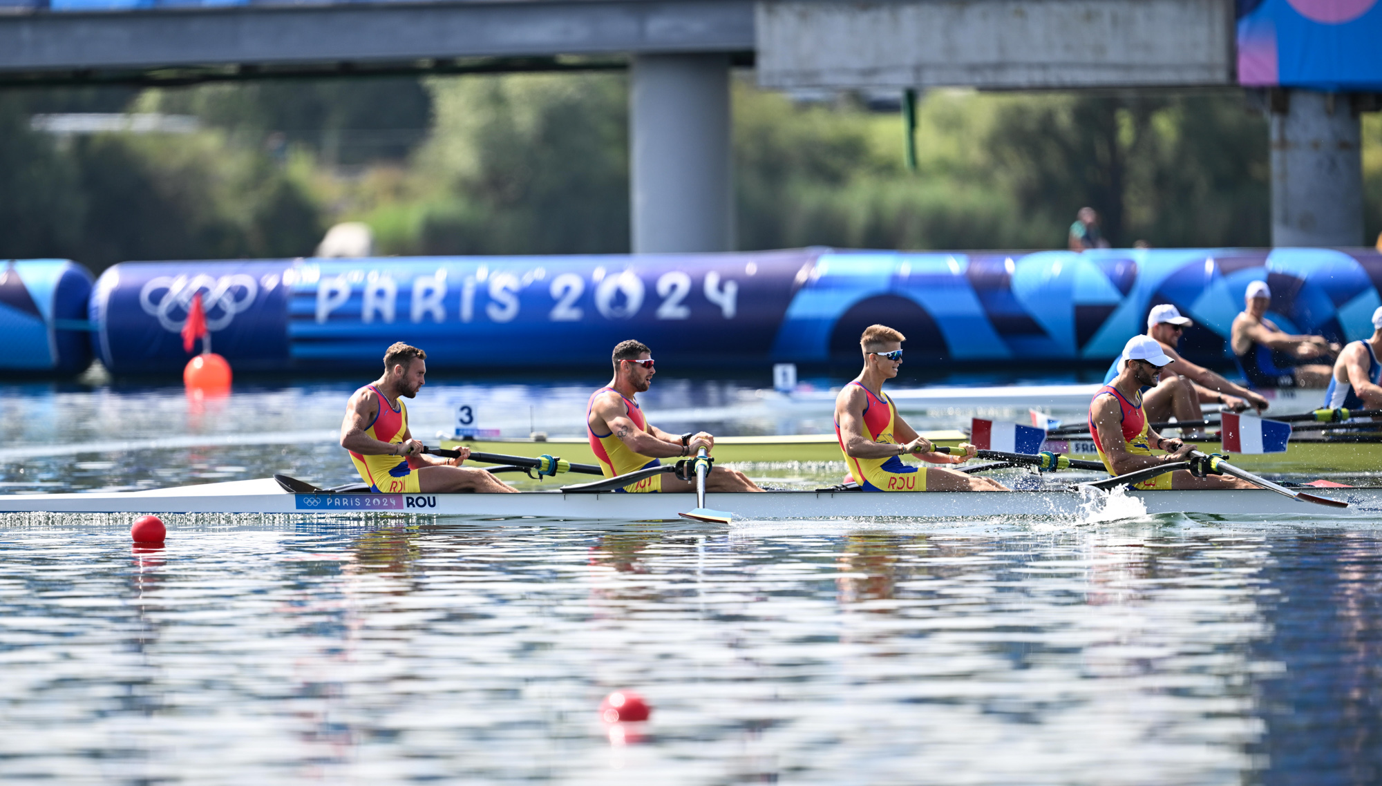 JO 2024. Echipajul masculin de patru rame al României s-a clasat pe locul 5 în finală