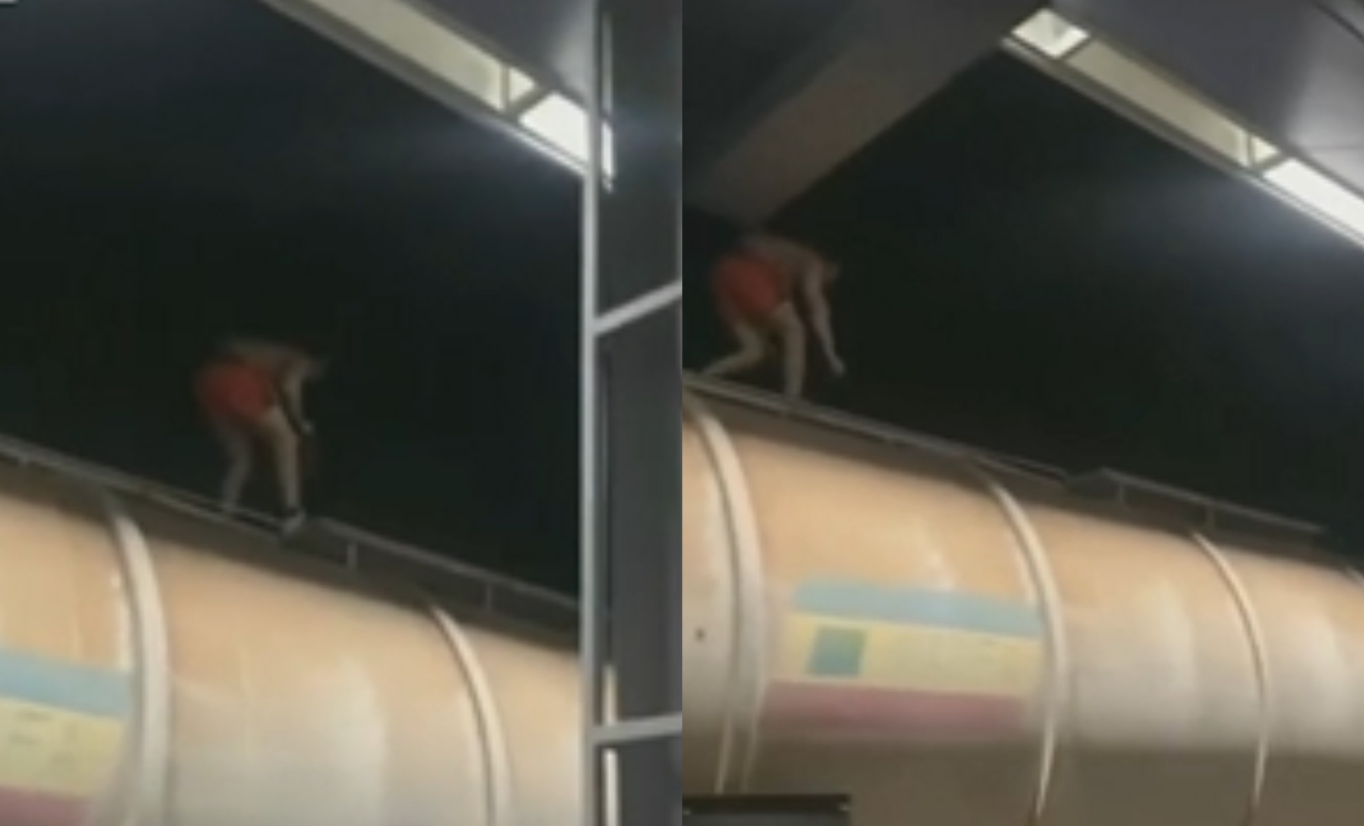 Caz șocant în Arad. Un tânăr s-a electrocutat după ce s-a urcat pe un vagon de marfă în gara Ghioroc