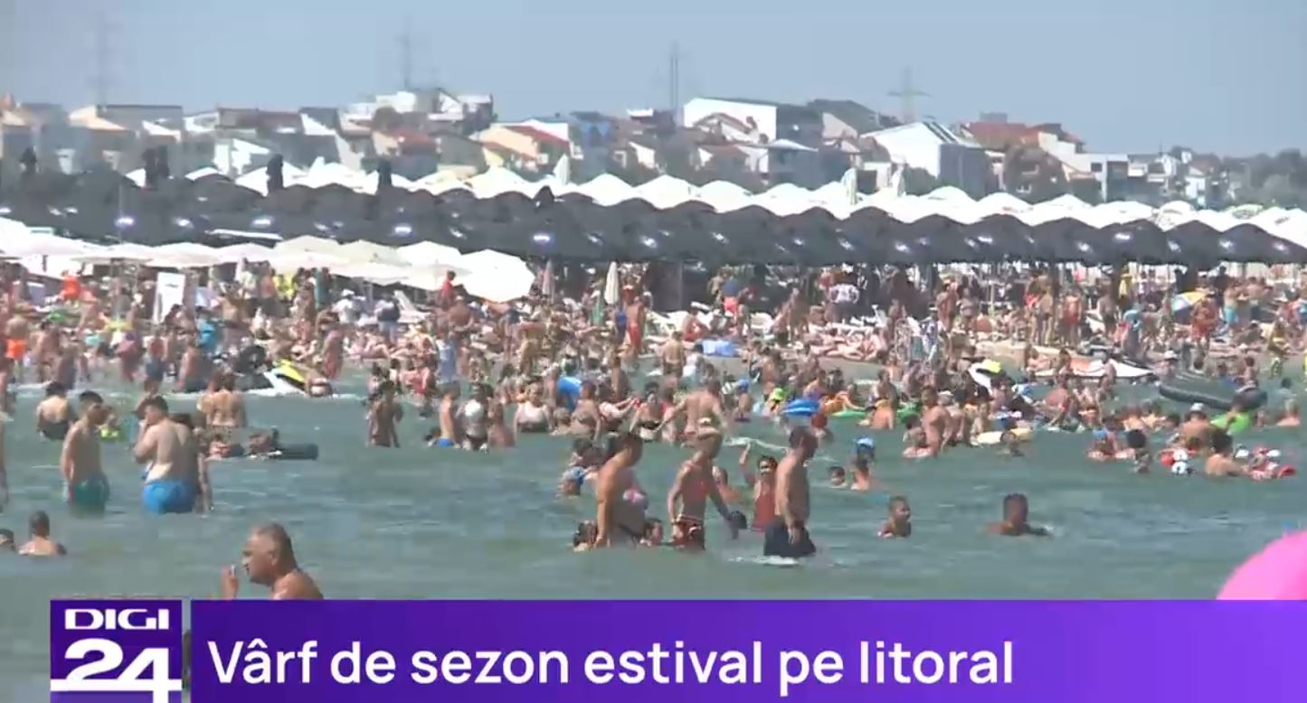 Vârf de sezon și prețuri pe măsură pe litoral: Peste 100 de mii de turiști sunt așteptați la mare în acest weekend
