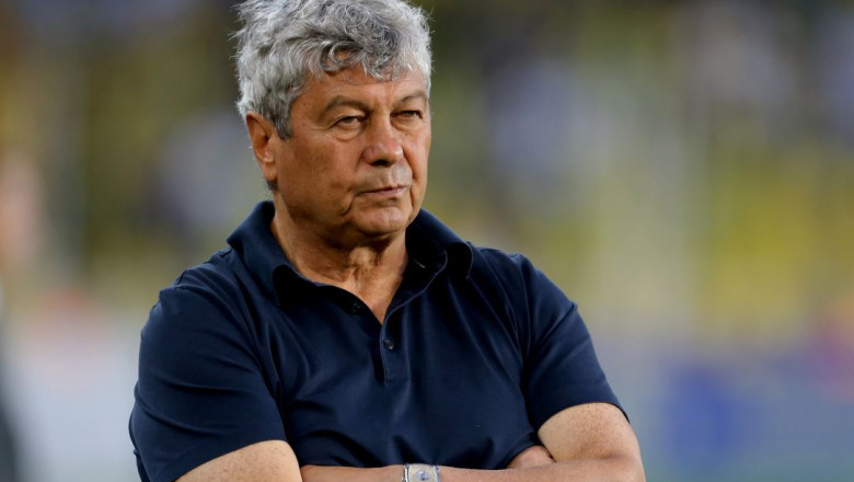 mircea lucescu la marginea terenului