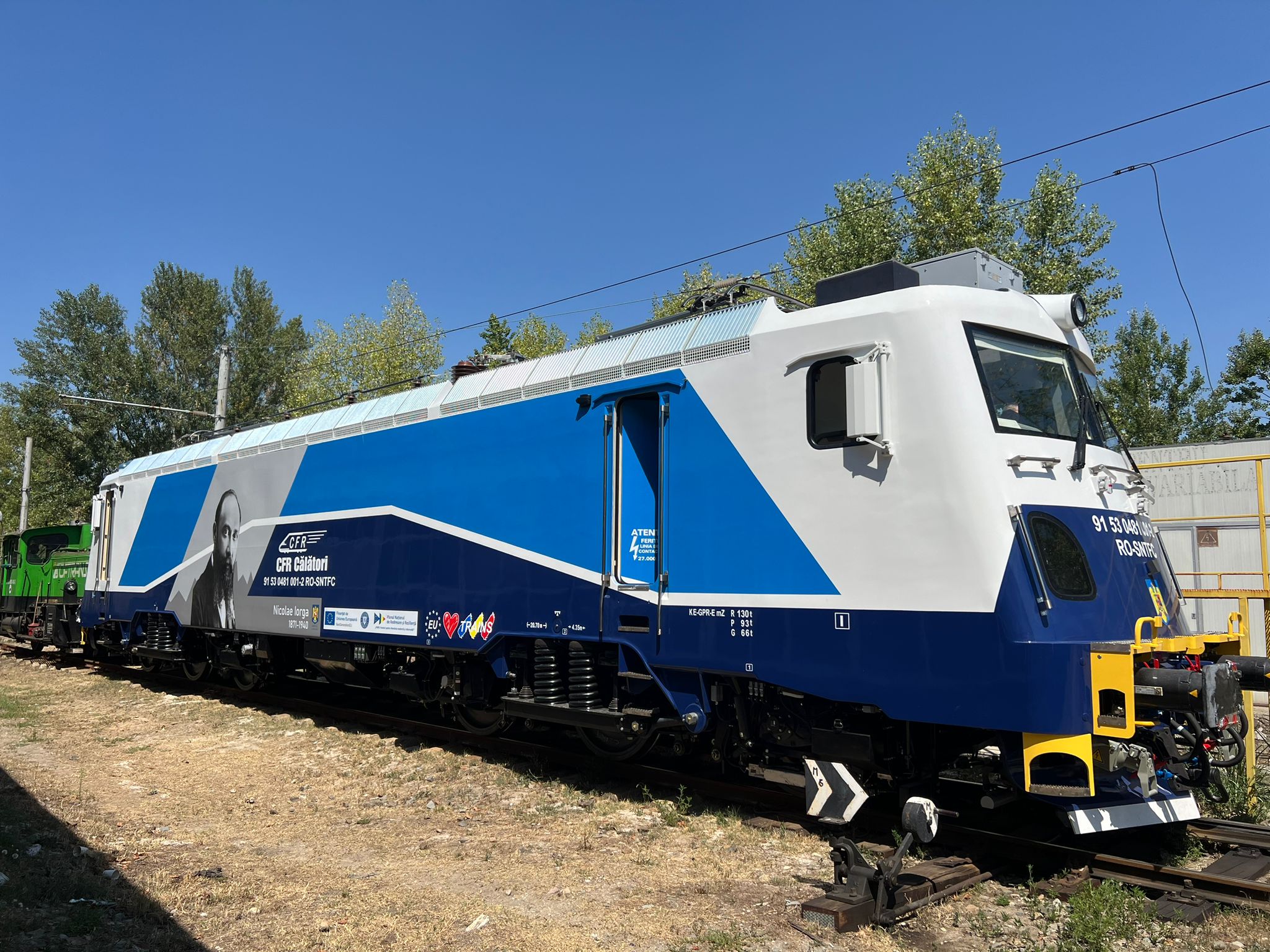 Prima locomotivă modernizată cu fonduri din PNRR. Alte 54 urmează să fie reabilitate