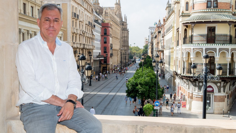 Primarul orașului Sevilia, José Luis Sanz. Foto: Profimedia Images