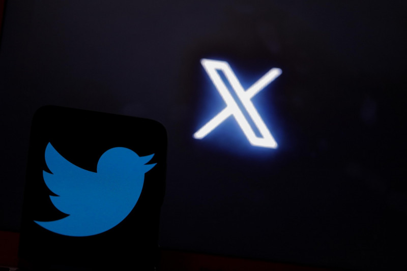 “Twitter'' rebranded ''X”