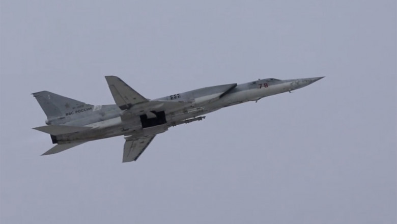 Bombardierul strategic rusesc Tu-22M3. Foto: Profimedia Images