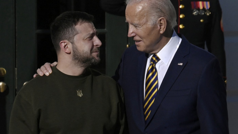 Joe Biden și Volodimir Zelenski