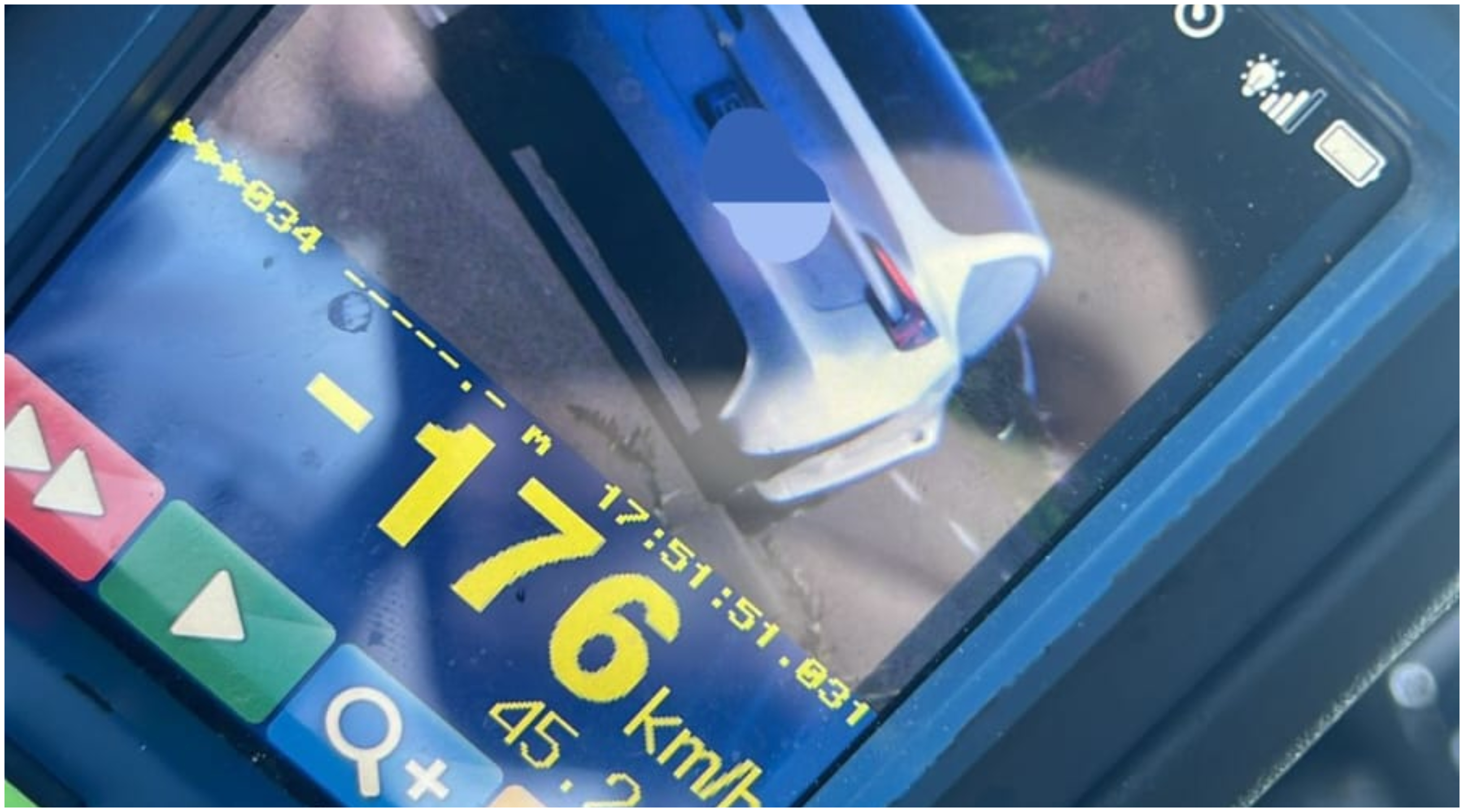 Un bărbat a fost prins cu 176 de km/oră într-o comună din Suceava. Ce sancțiune a primit