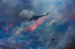 Efforts continue to combat forest fires in Izmir