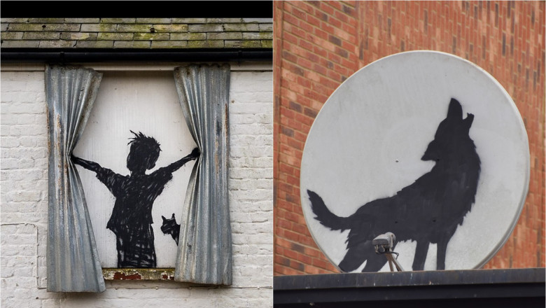 picturi murale Banksy