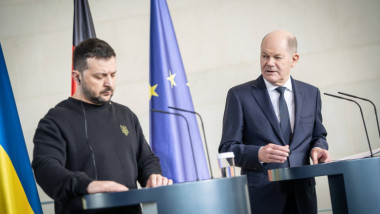 volodimir zelenski si olaf scholz