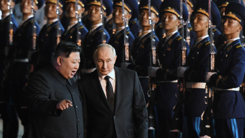 State visit of Russian President Vladimir Putin to the Democratic People's Republic of Korea (DPRK).