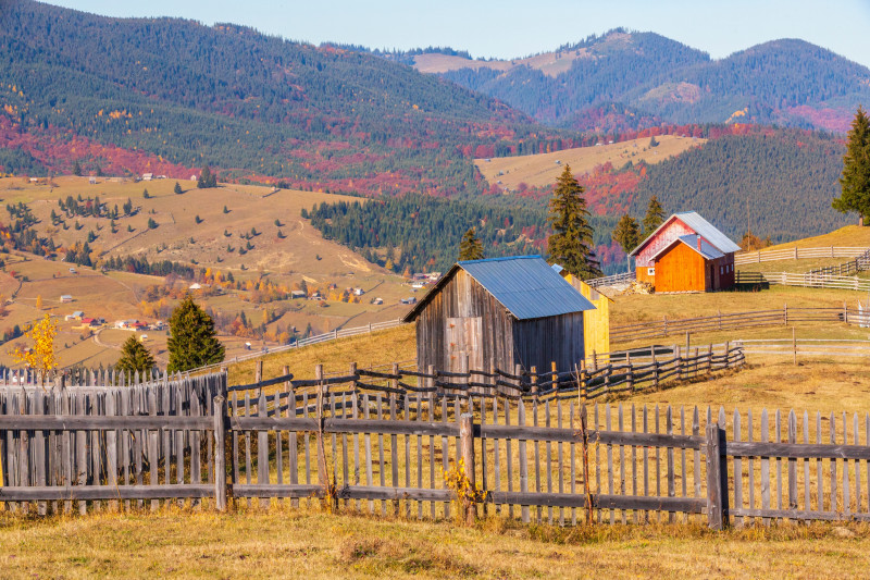 Statiuni montane in Bucovina, România. Foto: Shutterstock