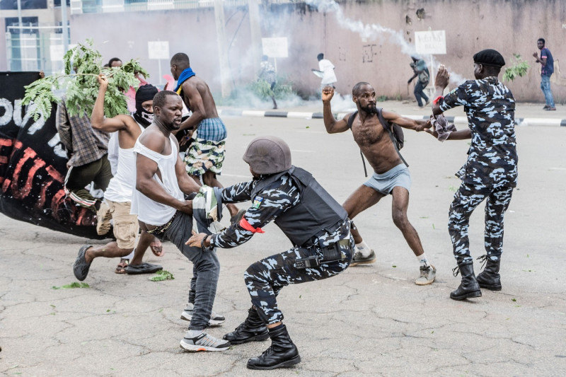 proteste violente nigeria