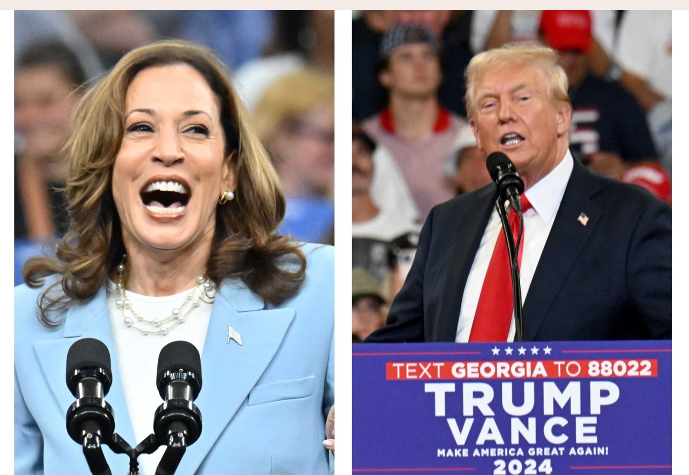 Trump e supărat că vicepreședinta SUA îl copiază, după ce Kamala Harris a promis că nu va taxa bacșișurile