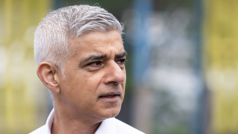 Primarul Londrei, Sadiq Khan. Foto/ Profimedia Images.jpg