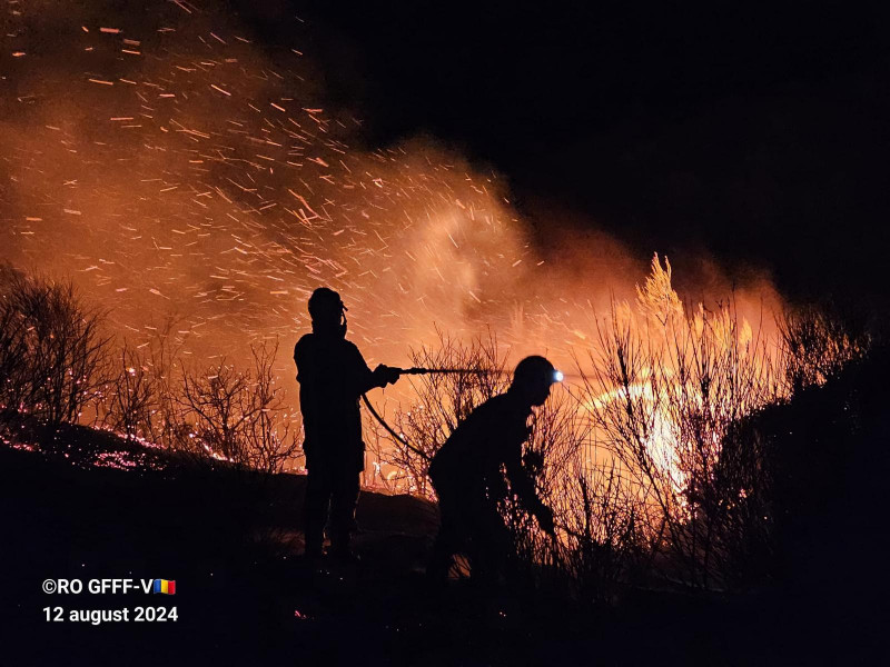 Intervenția pompierilor români în Grecia. Foto- DSU