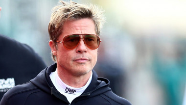 25.07.2024, xsvx, Motorsport FIA Formel 1, Großer Preis von Belgien 2024 emspor, v.l. Brad Pitt Team APXGP Apex Sonny Ha