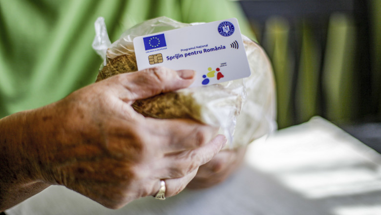 A început încărcarea cardurilor de alimente. 650 milioane de lei ajung în aceste zile la 2,6 milioane de români