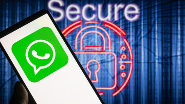 Encryption Messenger Mobile App - Social Media - Photo Illustration, Brussels, Belgium - 10 Dec 2023