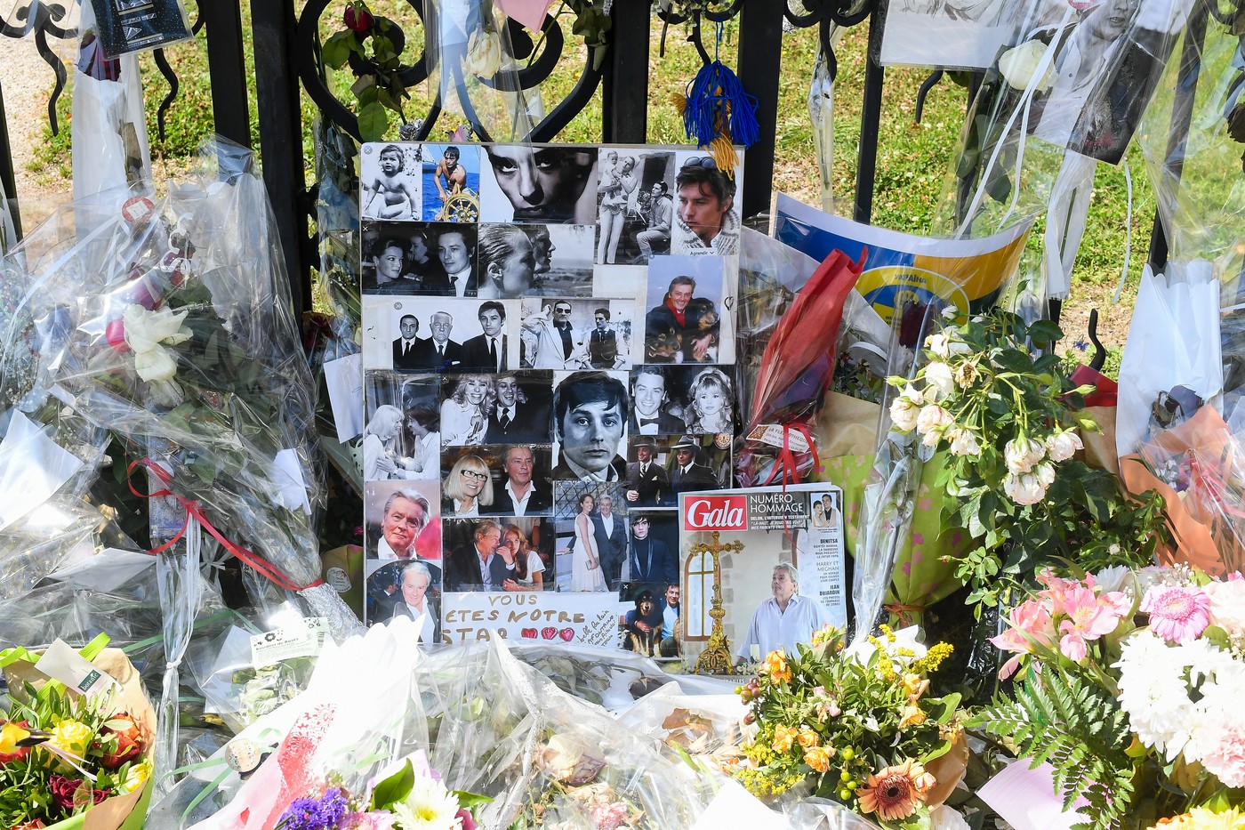 Alain Delon, înmormântare departe de lumina reflectoarelor