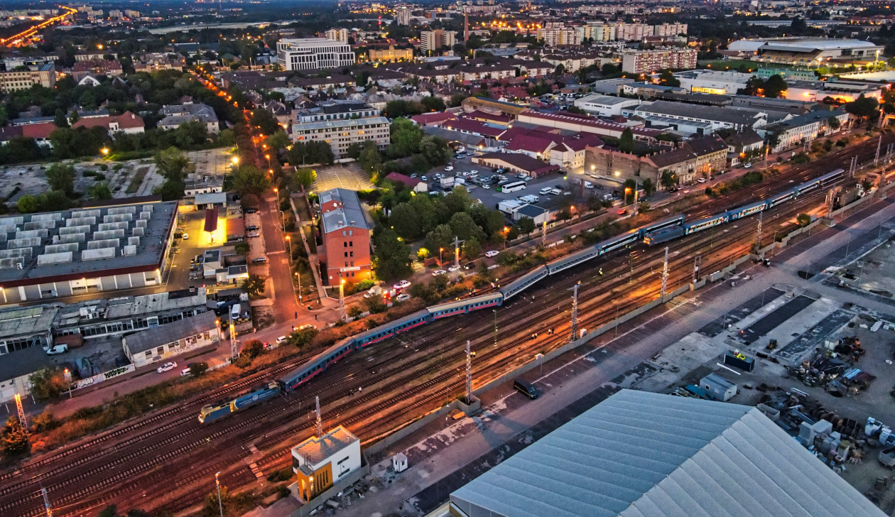 Circulația trenurilor a fost reluată la gara din Budapesta, după deraierea unui InterCity care venea de la Cluj-Napoca