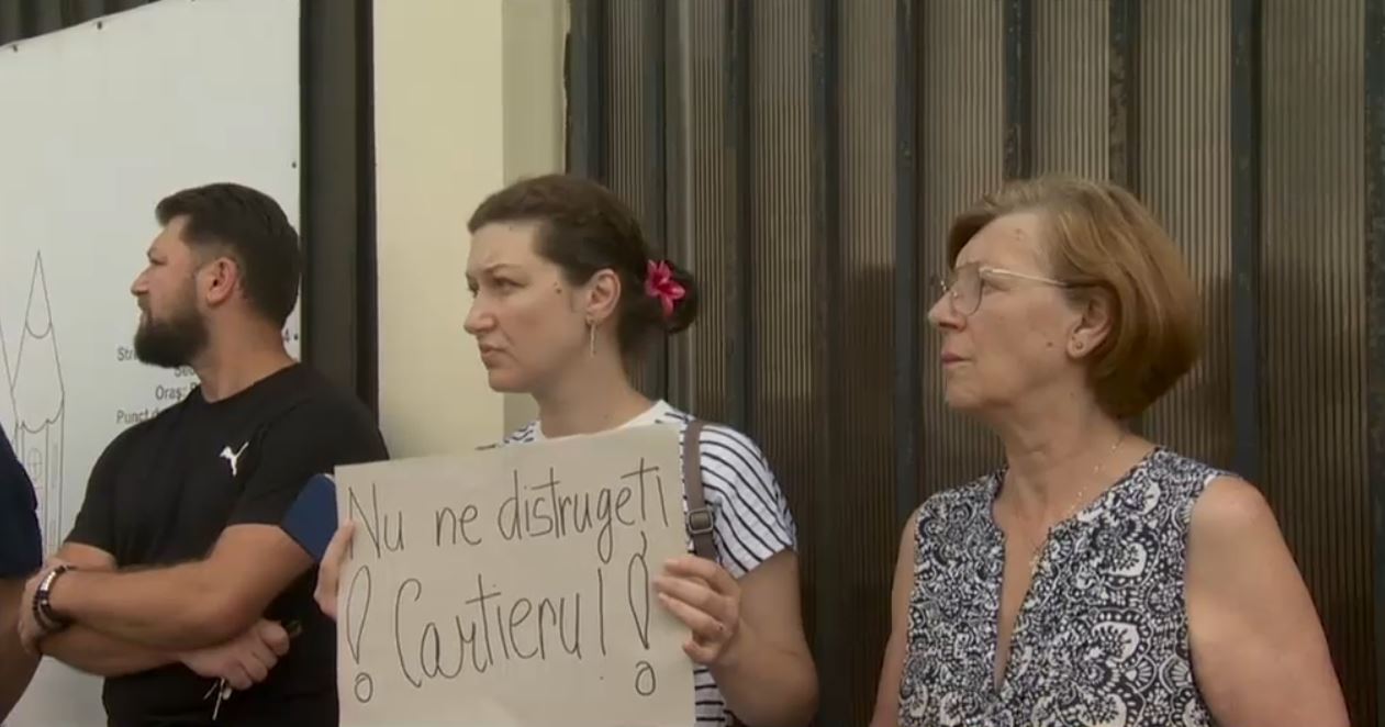 Lucrările la M6 aduc haos în trafic și proteste ale locuitorilor din nordul Bucureștiului: „Nu dormim noaptea. N-ai moment de odihnă”